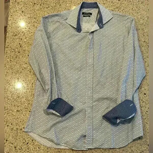 Bugatchi shaped fit Casual Dress Shirt